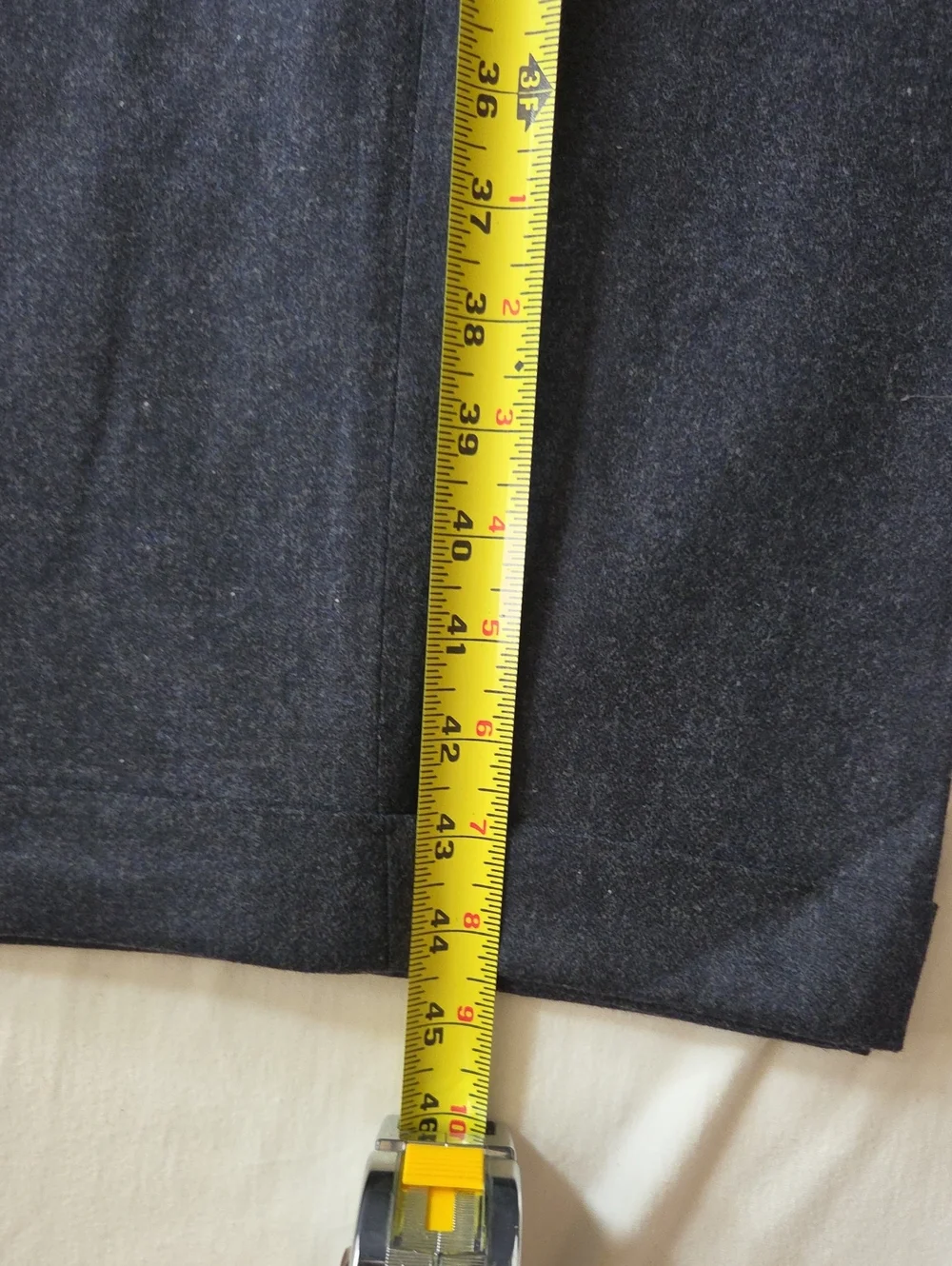 Inserch 100% Performance Fabric Straight Leg Pants Black Waist 36